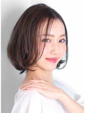 インセプション 銀座(INCEPTION) ショート・ボブ/面長/前髪なし/絶壁解消/30代/40代/50代/くびれ