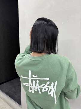 ルノン リー(LUNON:re) 切りっぱなしボブ♪♪