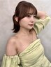 前髪カット+盛れる顔周りカット+カラー+１stepトリートメント/大宮/韓国ヘア