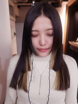 ブロック ジャポン(bloc japon)&nbsp;ステップカット 姫カット インナーカラー ブリーチ/久保田