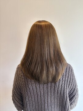 ペスカケイクリエイティブ(PESCA K-CREATIVE) イルミナカラーでつくる 赤味オフ艶ミディ