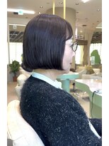 ボヌール 西宮北口(Bonheur)&nbsp;マイナス5歳の透明感。後ろ姿から品格が溢れ出す大人の暗髪ボブ