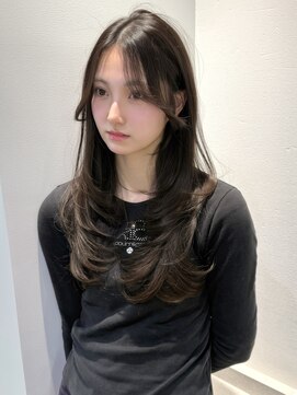 ロンプ(romp) レイヤーカットロングレイヤーハイレイヤー顔周りレイヤーiii