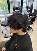 メンズカット×波巻きパーマ(栄/伏見/メンズパーマ)