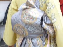 総合美容室トチタニの雰囲気（粋な代わり帯結び。）