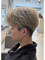 メンズバイココテラス 豊中(men's by cocoterace)&nbsp;フェザーショート/メンズカット/メンズ