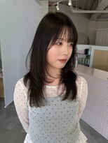 ルトワフクロマチ(Lutowa Fukuromachi) ダークパープル/ナチュラルショート/ミルクブラウン/夏/広島袋町