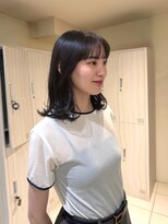 クラン 横浜(Clanc)&nbsp;ミディアムレイヤー×ワイドバング