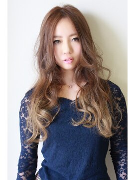 ラクレ(la clef) 大人グラデーション/プラチナカラー