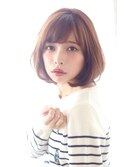 【aRietta】カジュアル可愛いボブ/ひし形シルエット/フェミニン