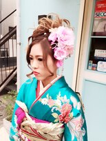 コティー ヘアアンドビューティー(Cottie HAIR&BEAUTY) 盛り！！成人式アップ＆メイク＆着付