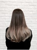プラチナホワイトグラデーション