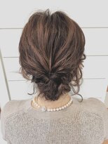 ネオリーブ アンド 渋谷店(Neolive &)&nbsp;【Neolive & 渋谷店】ショートボブでも出来るゆるふわアレンジ