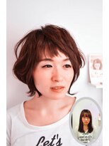 マッチレス(matchless)&nbsp;シルエットをぼかすショート