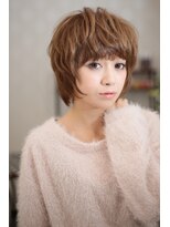 フォルテ 藤枝エピ店 カラーで見せる束感ショート