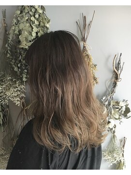 クラン(clan) clan<シースルーヴェールウェーブ×ブルージュ＞