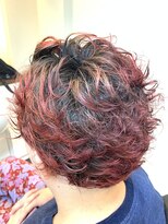 リトル(Re:tle)&nbsp;レッドカラー×パーマ