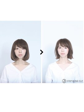 チックタック トアウエスト(TICK-TOCK Torwest) ステップボーンカット 伸ばしかけボブ☆ビフォーアフター☆
