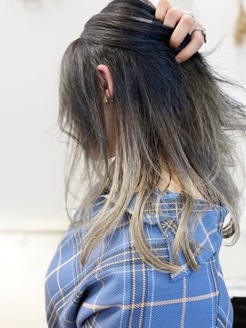 レーベル(LABEL) 【LABEL】外国人風バレイヤージュ