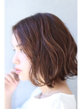 アンドヘアー 西葛西(&-HAIR) 【西葛西&-HAIR】透け感のある柔らか外ハネボブ