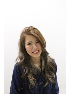 レイ(ray) ハイライトベージュロング