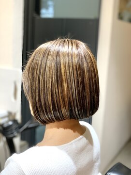 ヘアーアンドスパ エンジェイ(HAIR＆SPA enj) 白髪ぼかし