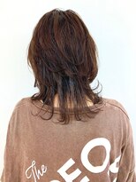 クオリス 赤塚店(QUALIS) 20代30代 ミディアムレイヤー/ミディアム/チョコレートブラウン