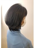 丸みウルフレイヤーで作る骨格矯正カット◇髪質改善