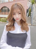 グロウ 秋葉原(grow) ミルクティーベージュ×韓国巻き_gaa31029