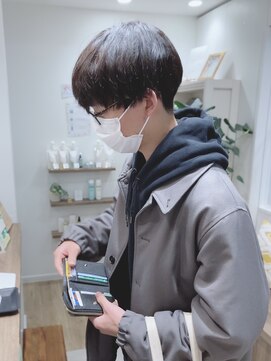 モリオフロムロンドン 松戸店(Morio from London) 【松戸 岩口】くせ風ナチュラル刈り上げマッシュショート