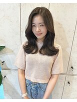 シックスバイギンザロンド 名古屋(six by ginza Lond)&nbsp;くびれヘア／オリーブカラー