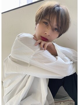 ワン バイ ジエクト(One by The Ect) 大人可愛い20代30代40代前下がりショートボブ丸みショート◎