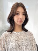 表参道髪質改善ラブクロム☆立ち上げ前髪の外ハネ韓国くびれヘア
