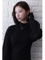 ノイン(noine)&nbsp;#2024#グレージュ#冬#春＃ミディアム＃ストレート