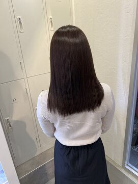 トレ(tre.) ioLu髪質改善ストレート×ioLuトリートメント【甲子園口】