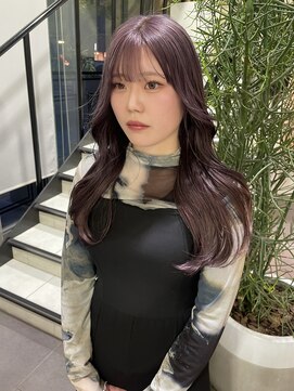 ゼスト 吉祥寺店(ZEST) ラベンダーグレージュ/韓国ヘア/ブリーチカラー 吉祥寺桜