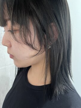 ビスポーク(BESPOKE) 10代20代30代大人かわいい韓国風ブルーブラック