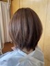 カット＋白髪染め（全体）＋トリートメント＋プチスパ