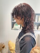 エイゾー 銀座(EIZO)&nbsp;ミディアムウルフパーマ/ウルフパーマ/センターパートパーマ