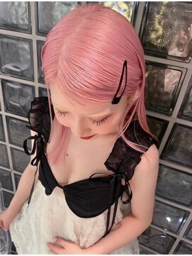 ペレ 梅田(PELE) 前髪/アンブレラカラー/こなれミディ/イメチェン/ウェーブパーマ