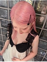 ペレ 梅田(PELE) 前髪/アンブレラカラー/こなれミディ/イメチェン/ウェーブパーマ