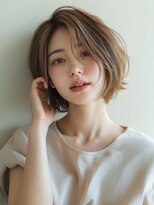 アルトリスト(Altruist Aging×HAIR&SPA)&nbsp;★ダークアッシュ大人ガーリーボブ着物似合わせカット/髪質改善