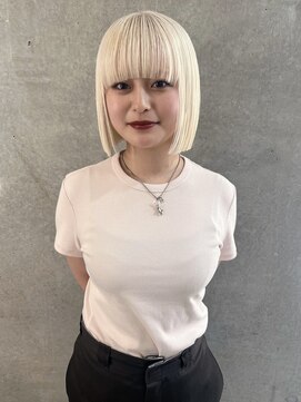 ペレ 梅田(PELE) 前髪/アンブレラカラー/こなれミディ/イメチェン/ウェーブパーマ