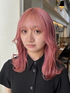 ロア 福岡天神本店(LORE) ダブルカラーベージュカラーケアブリーチカラーハイトーンカラー