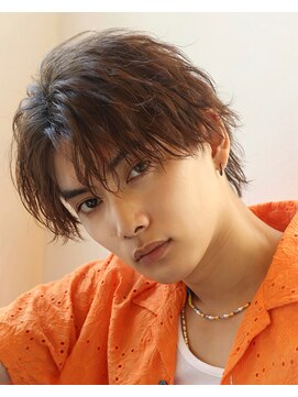 オーシャントーキョー 仙台(OCEAN TOKYO) マッシュウルフ2ブロックツイストスパイラルパーマショート