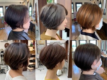 エンドット(eN.)の写真/【富田/平津】綺麗なバランスの良いショートが好評◎カジュアルになりすぎない上品な大人ショートに＊