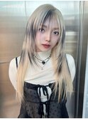 デザインカラーアンブレラカラーインナーカラーエンドカラー韓国
