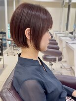 ハピネス 西大寺店(Happiness) 【50代・60代奈良】まとまり艶ショートボブ/髪質改善／ミセス