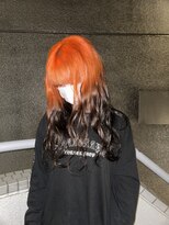 イエナ 渋谷(IENA)&nbsp;ルーツカラーデザインカラーオレンジケアブリーチ