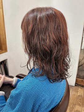 リコモ(Likkle More) レディースパーマ/髪質改善/ミディアムヘア/北区/十条